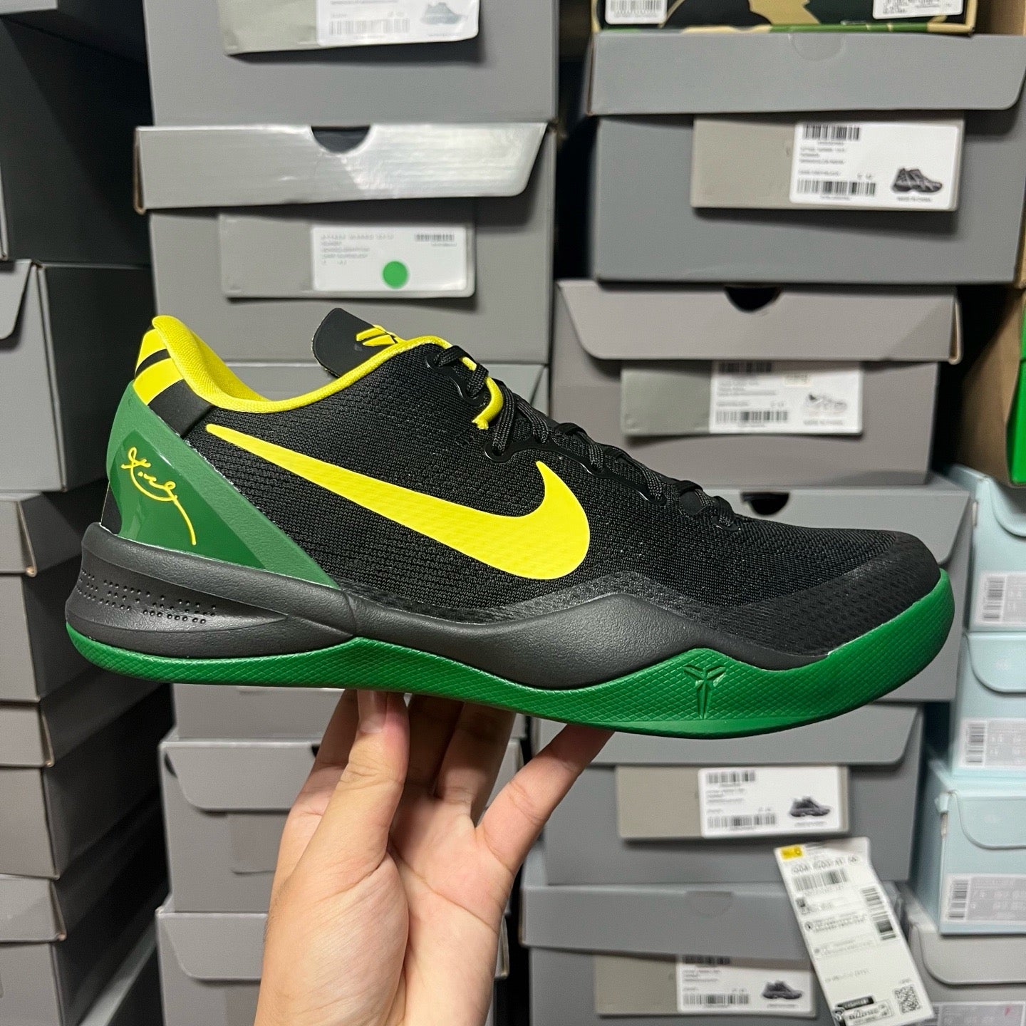 Nike Zoom Kobe 8 x Oregon Duck PE