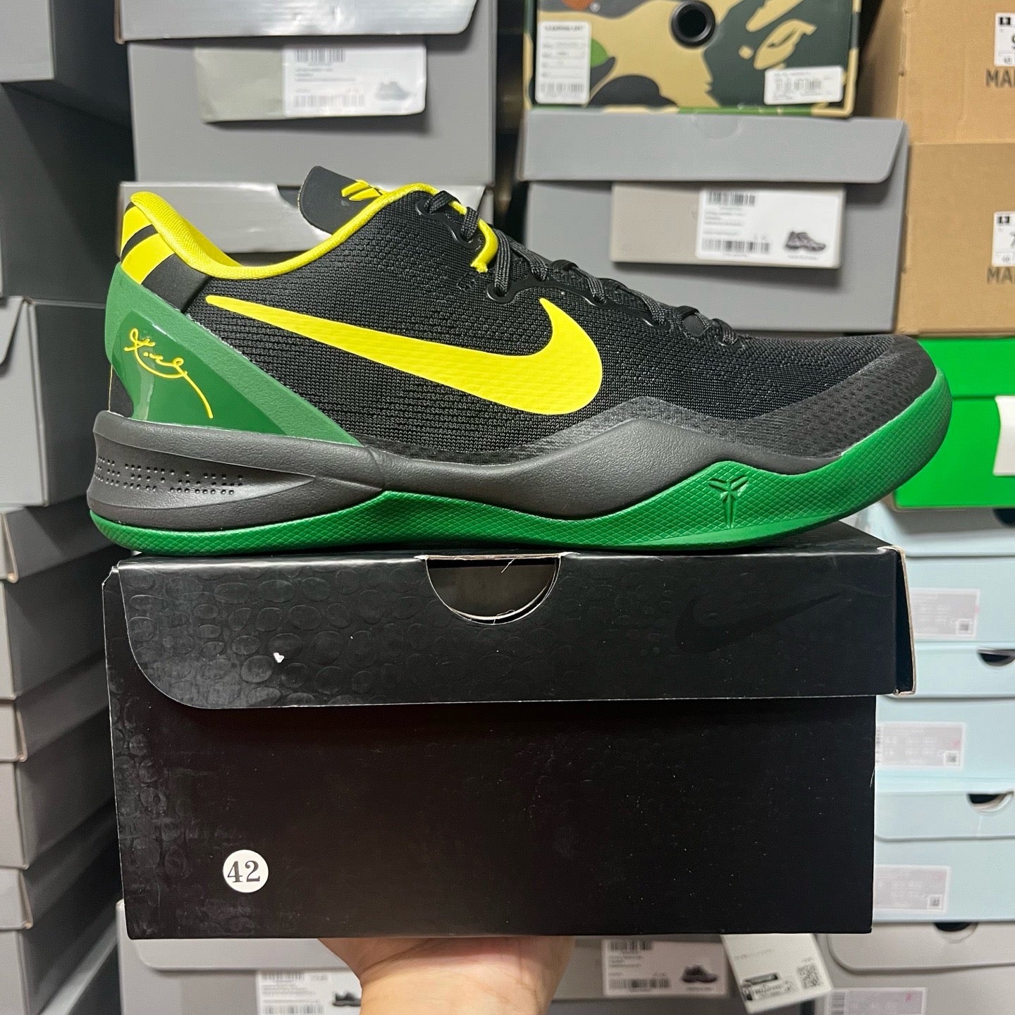 Nike Zoom Kobe 8 x Oregon Duck PE